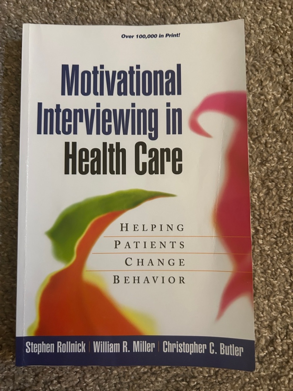 Motivational Interviewing in Health Care - White, Green, Red Cover